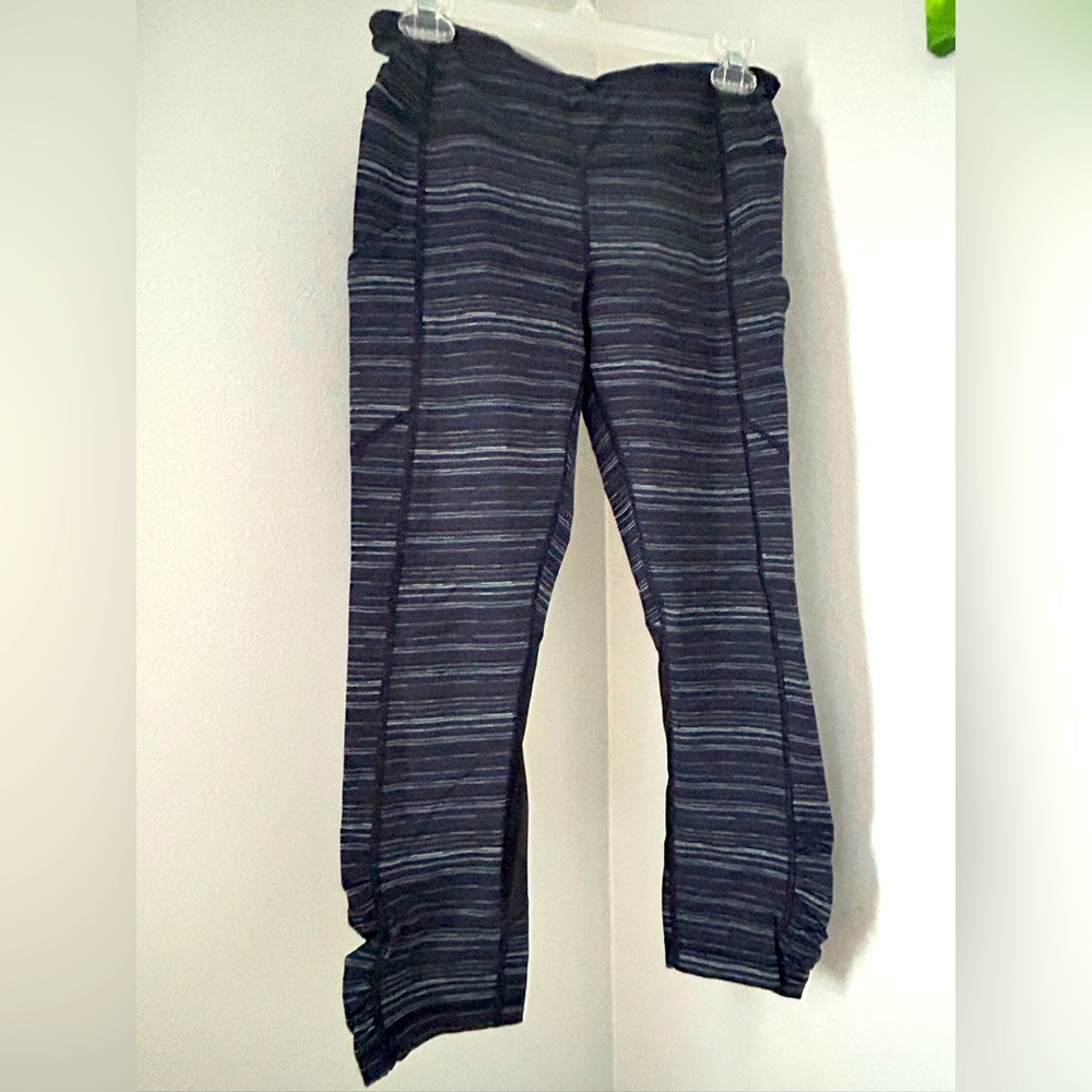 Striped lululemon leggings